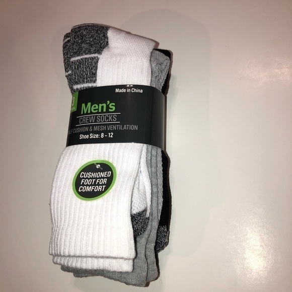 Men’s crew socks size 8-12 NEW! - Picture 2 of 10